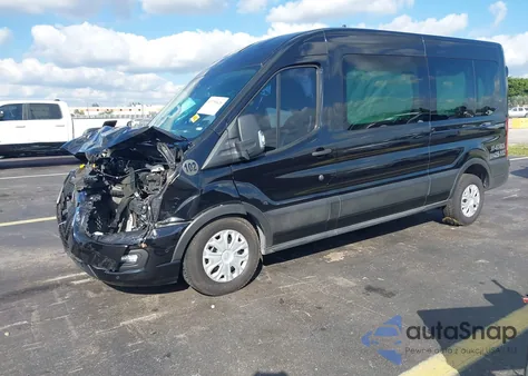 2021 Ford Transit-350 Passenger Van Xlt из США, поврежденный, VIN 1FBAX2C88MKA94463